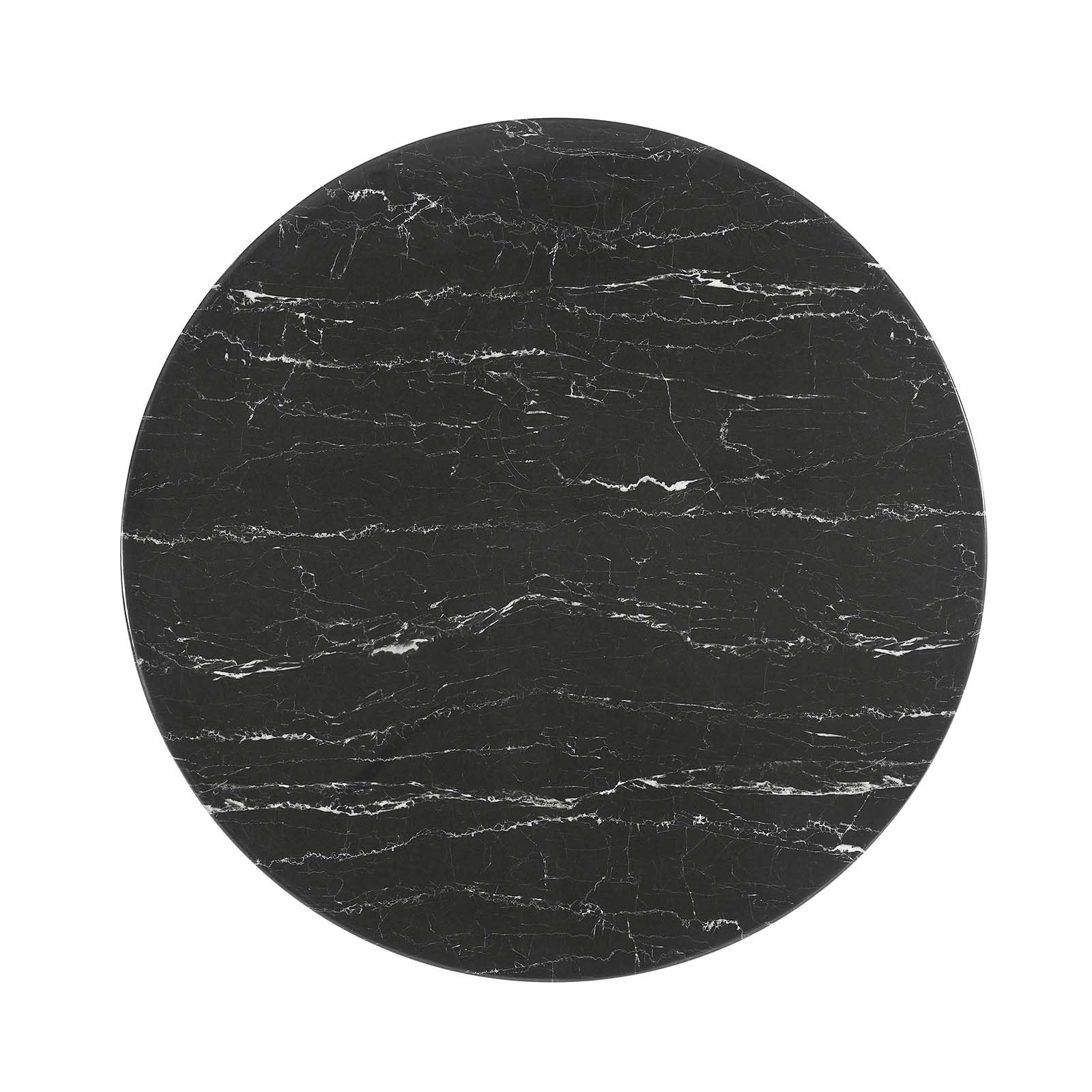 Modway Lippa Dining Table, 40", Black Black